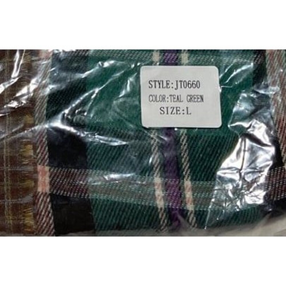 Oli & Hali top Oli and Hali button down shirt shacket boho womens size large NEW - Picture 6 of 10